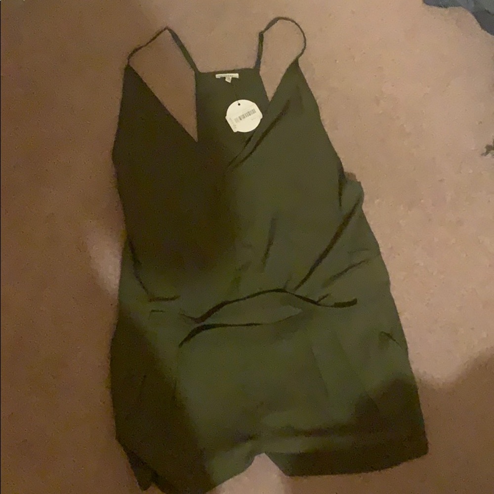 Green romper size small